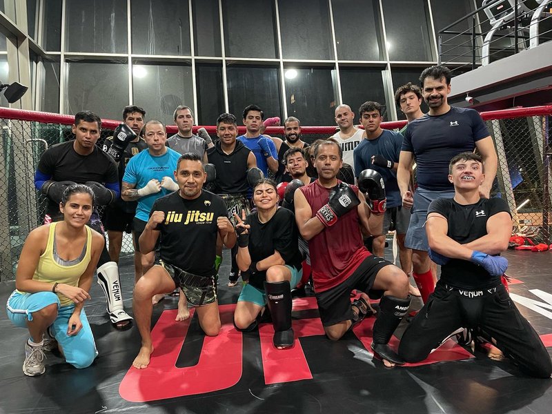 Full Muay Thai class en UFC Gym Polanco · jun 2023