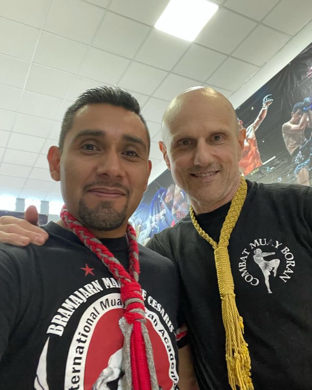 Selfie con Bramajarn Marco De Cesaris (IMBA founder) · ago 2023